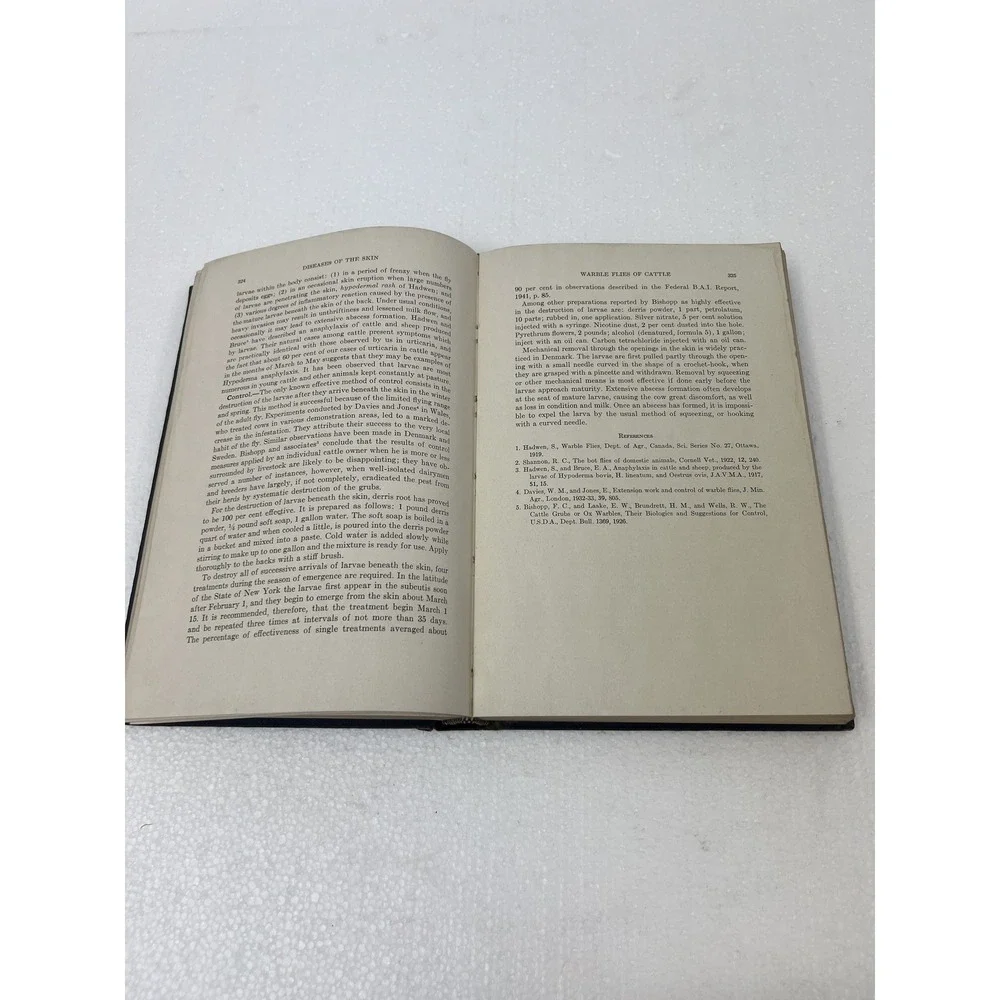The Practice of Veterinary Medicine by D. H. Udall 1943 4th Ed HC cattle disease